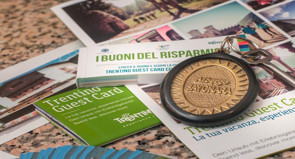 Albergo Sayonara Comano Terme Exterior foto